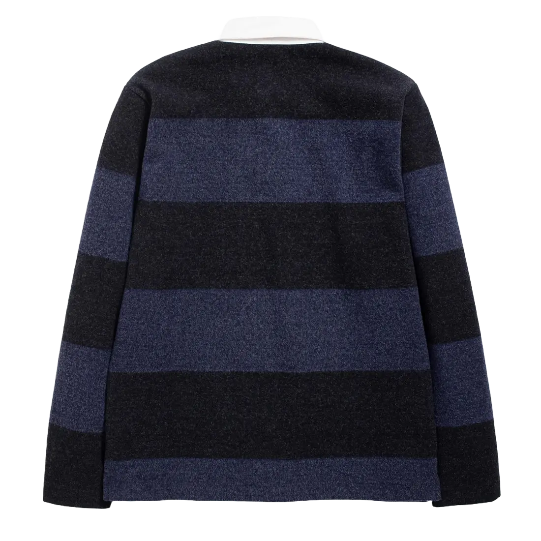 Norse Projects Ruben Brushed Jersey Rugby LS Polo Navy - Image 2