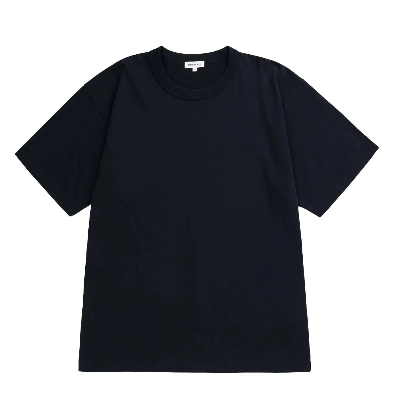 Norse Projects Snekkersten Organic Arch Print T-Shirt Dark Navy