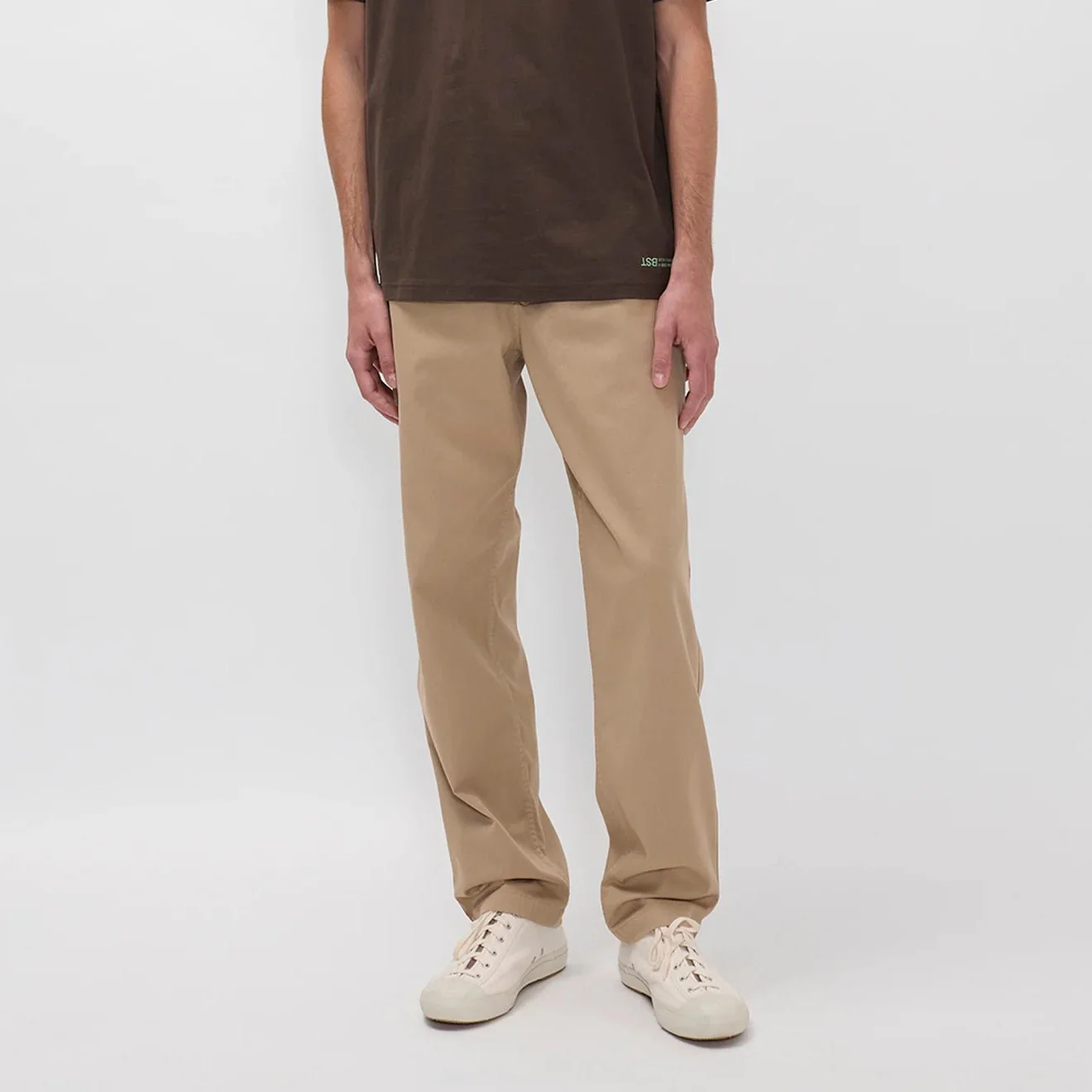 Norse Projects Trysil Regular Organic Stretch Twill Trouser Utility Khaki - Image 3
