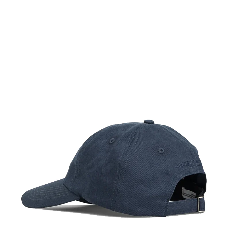 Norse Projects Twill Sports Cap Dark Navy - Image 2