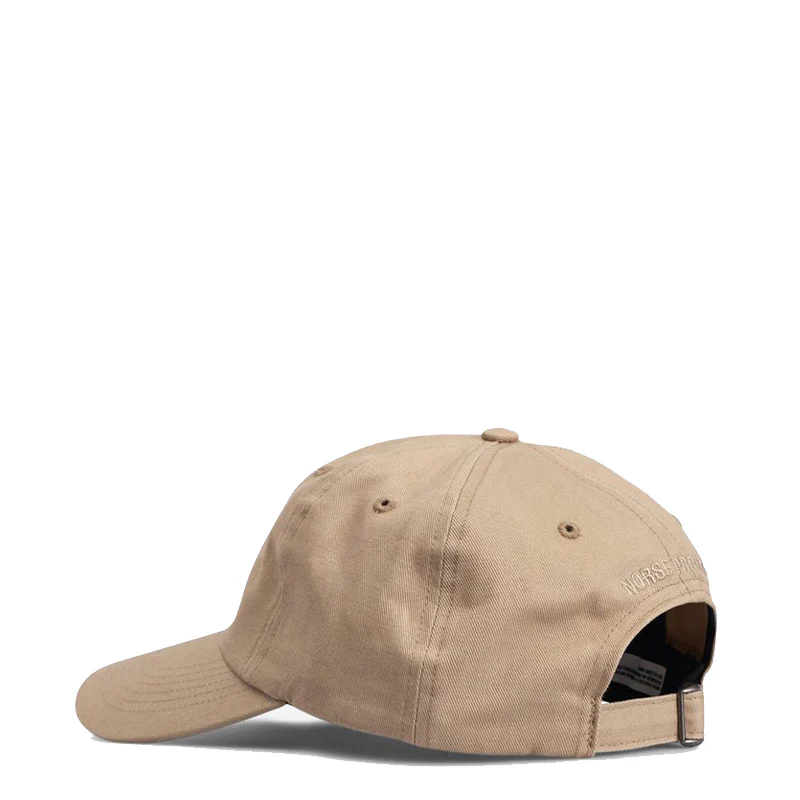 Norse Projects Twill Sports Cap Utility Khaki - Image 2