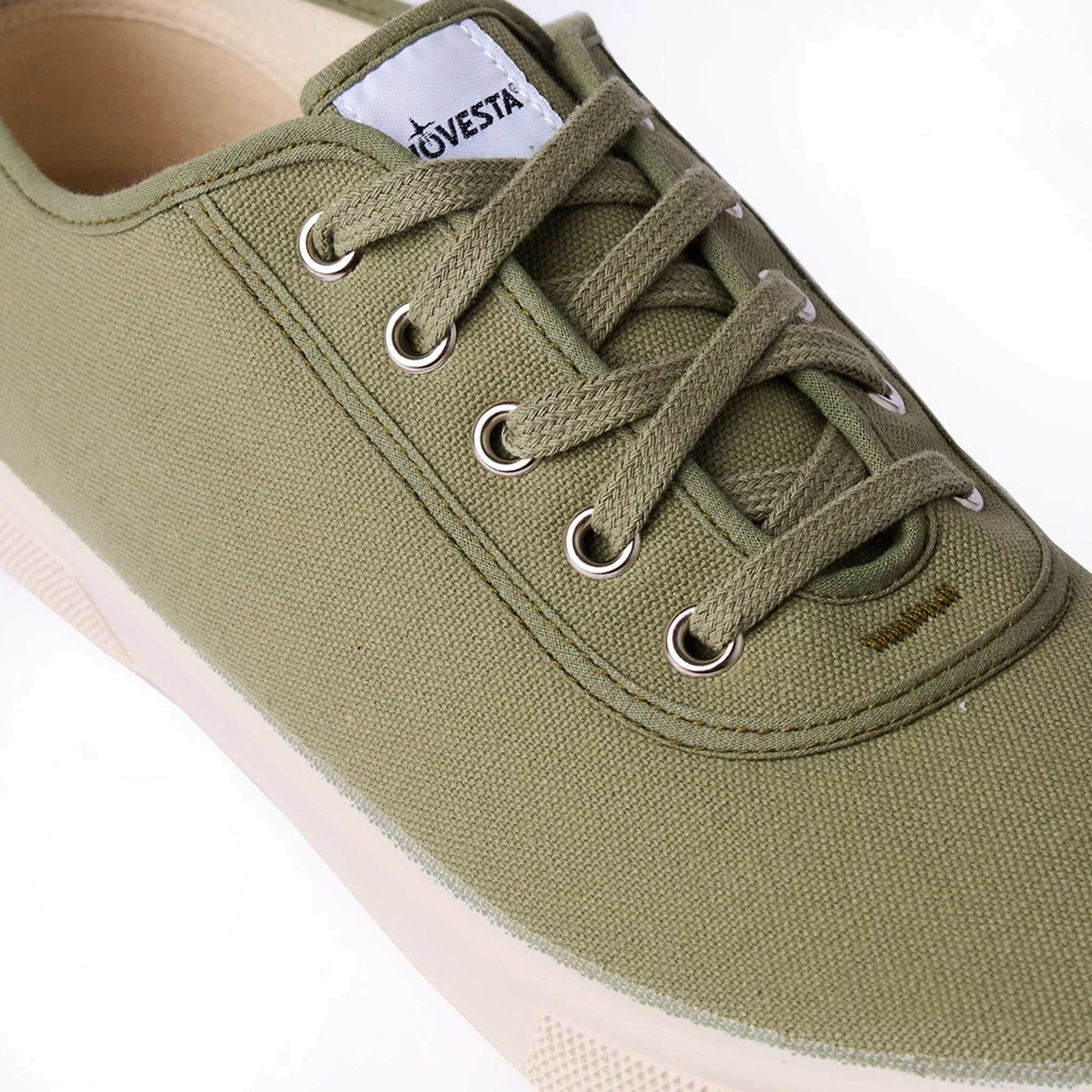 Novesta Ital Trainer Khaki / Ivory - Image 3