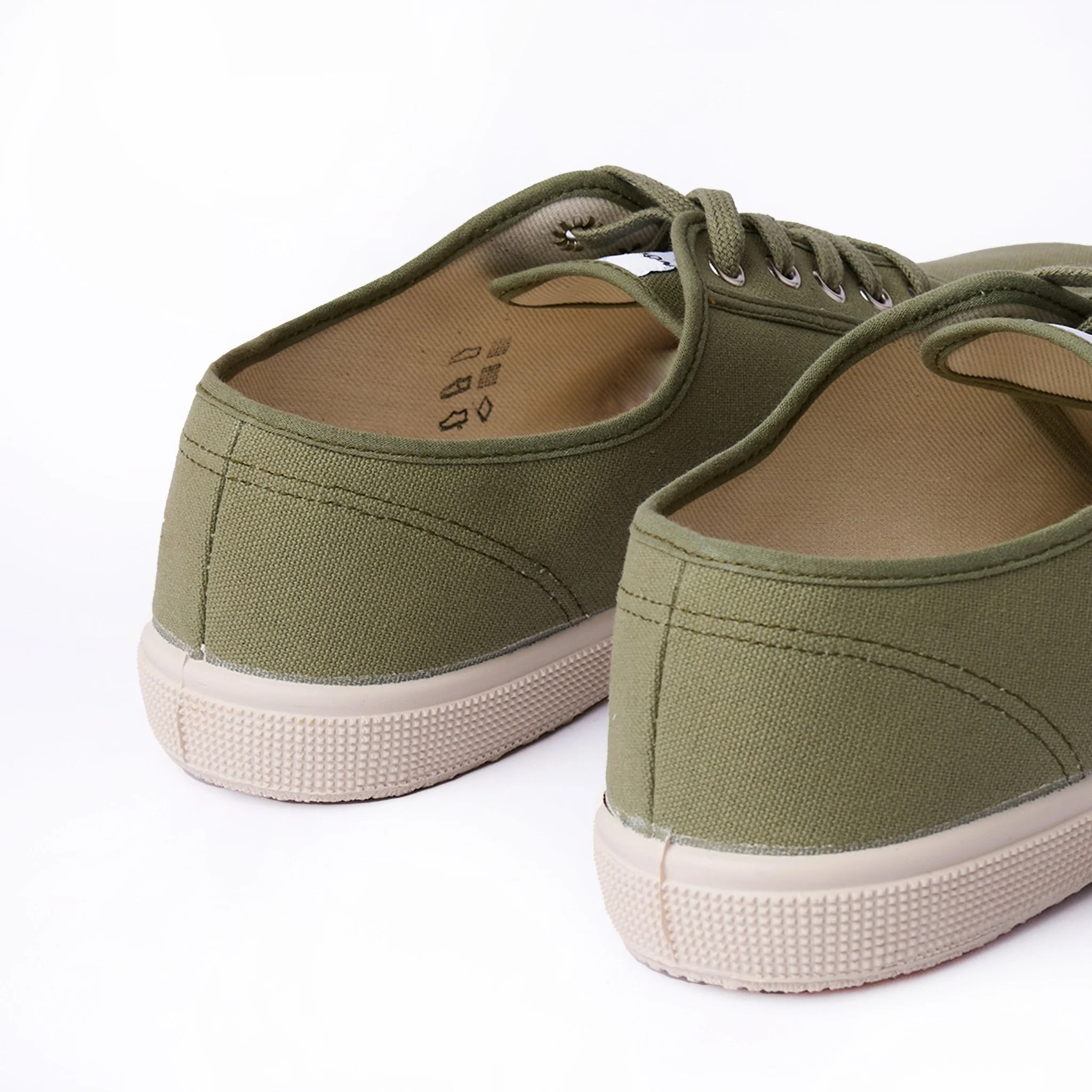 Novesta Ital Trainer Khaki / Ivory - Image 4