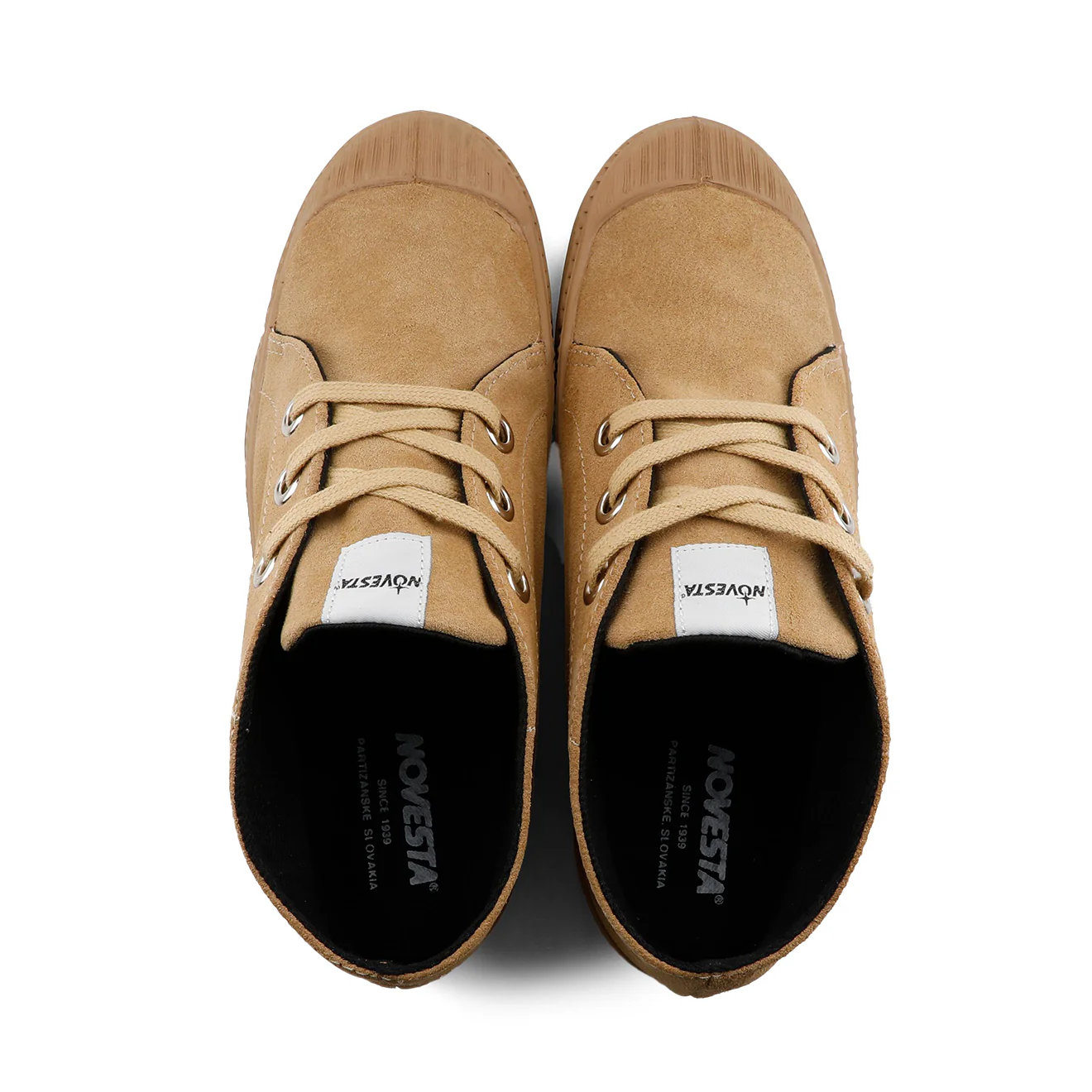 Novesta Star Chukka Suede Shoe Mono Cinnamon - Image 3