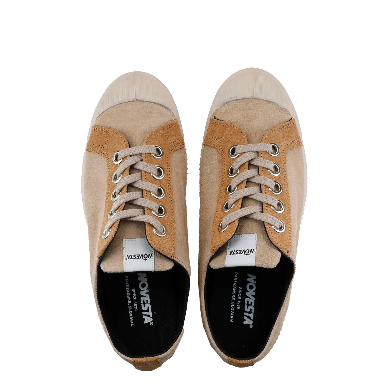 Novesta Star Master Suede Trainer Beige - Image 3