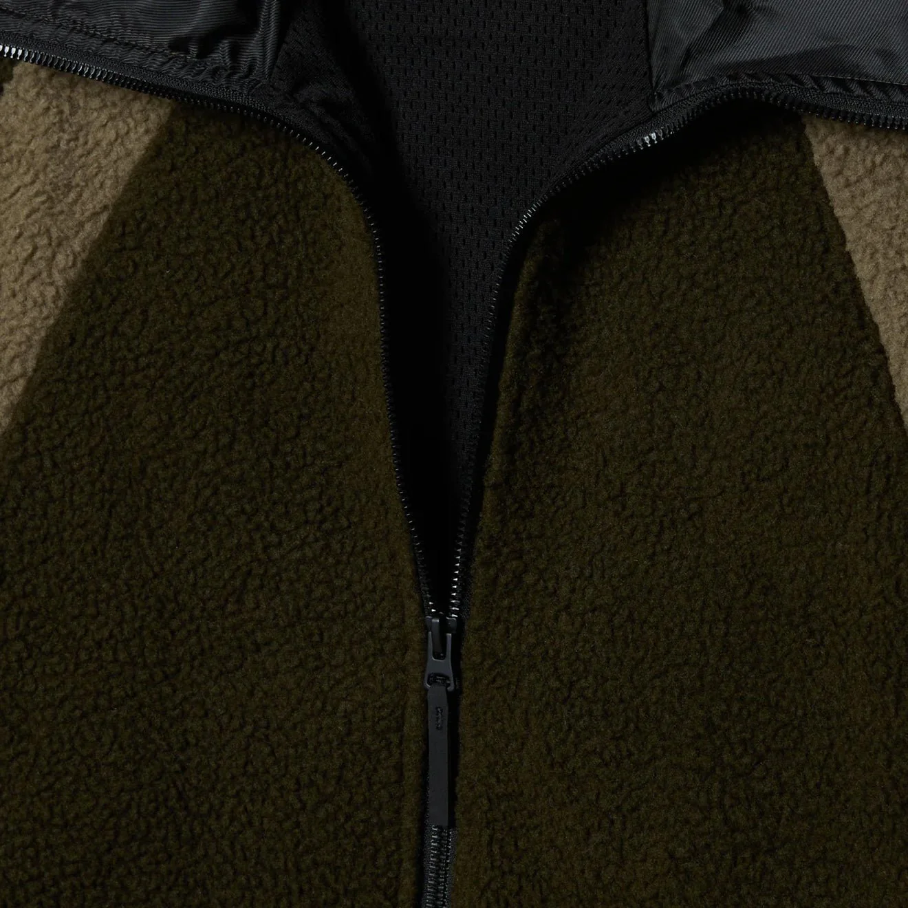 Obey Alta Fleece Jacket Rosin Multi - Image 3
