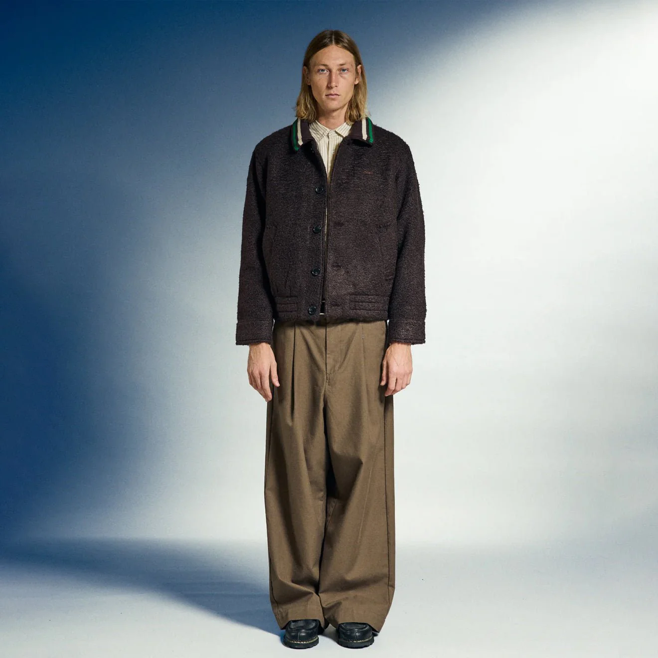 Obey Arden Blouson Jacket Java Brown - Image 4