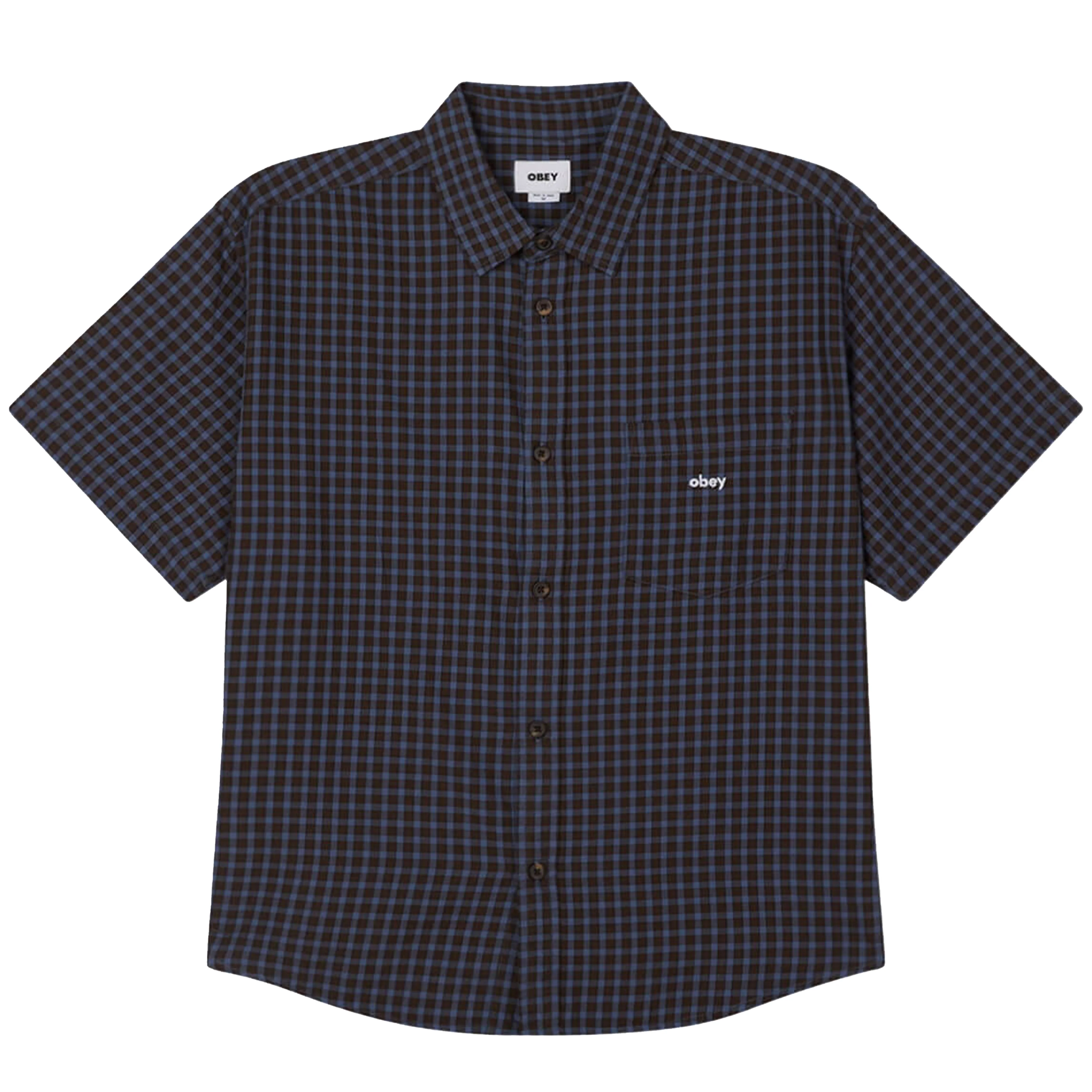 Obey Bigwig Otis Woven Dull Blue Multi