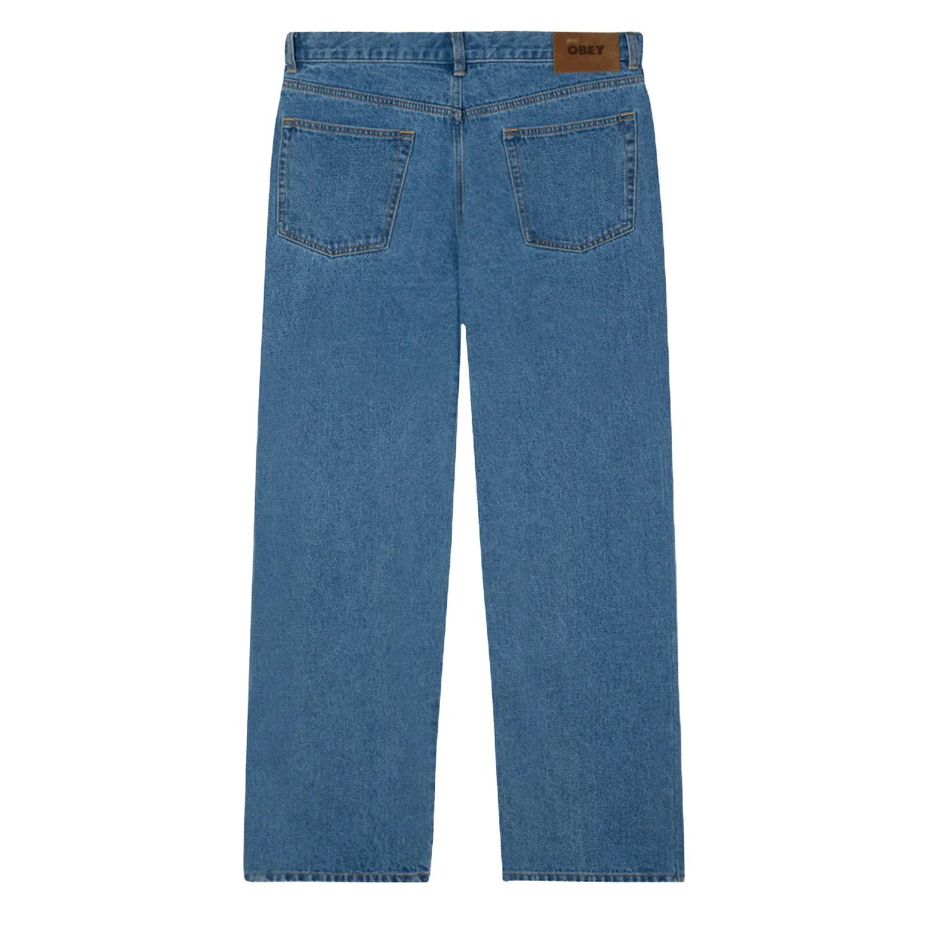 Obey Classic Baggy Vintage Denim Heavy Vintage Light Indigo - Image 2