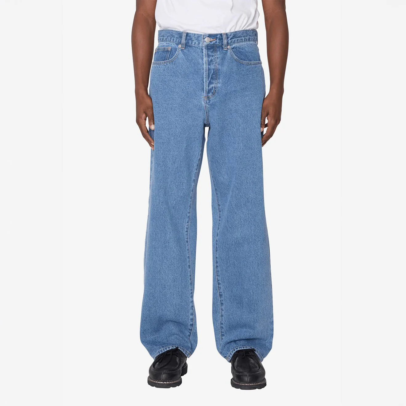 Obey Classic Baggy Vintage Denim Heavy Vintage Light Indigo - Image 3