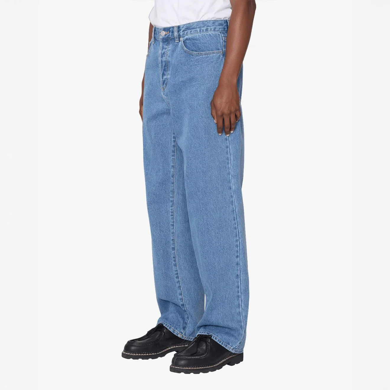 Obey Classic Baggy Vintage Denim Heavy Vintage Light Indigo - Image 4