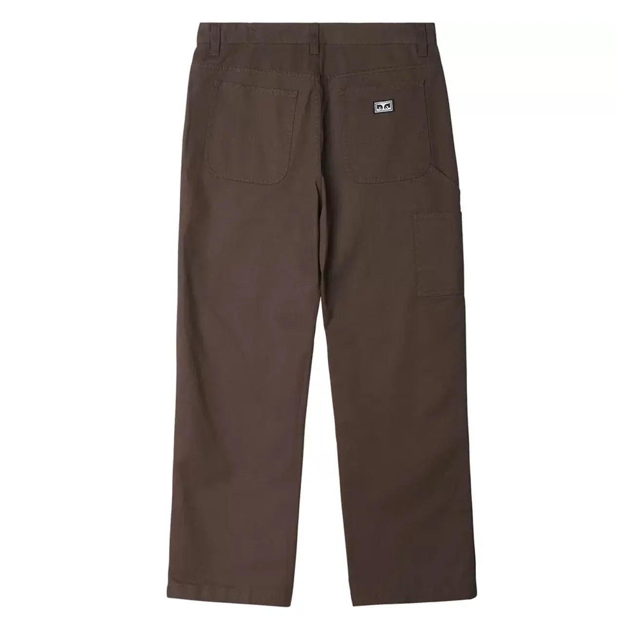 Obey Hardwork Carpenter Pant Dark Brown - Image 2