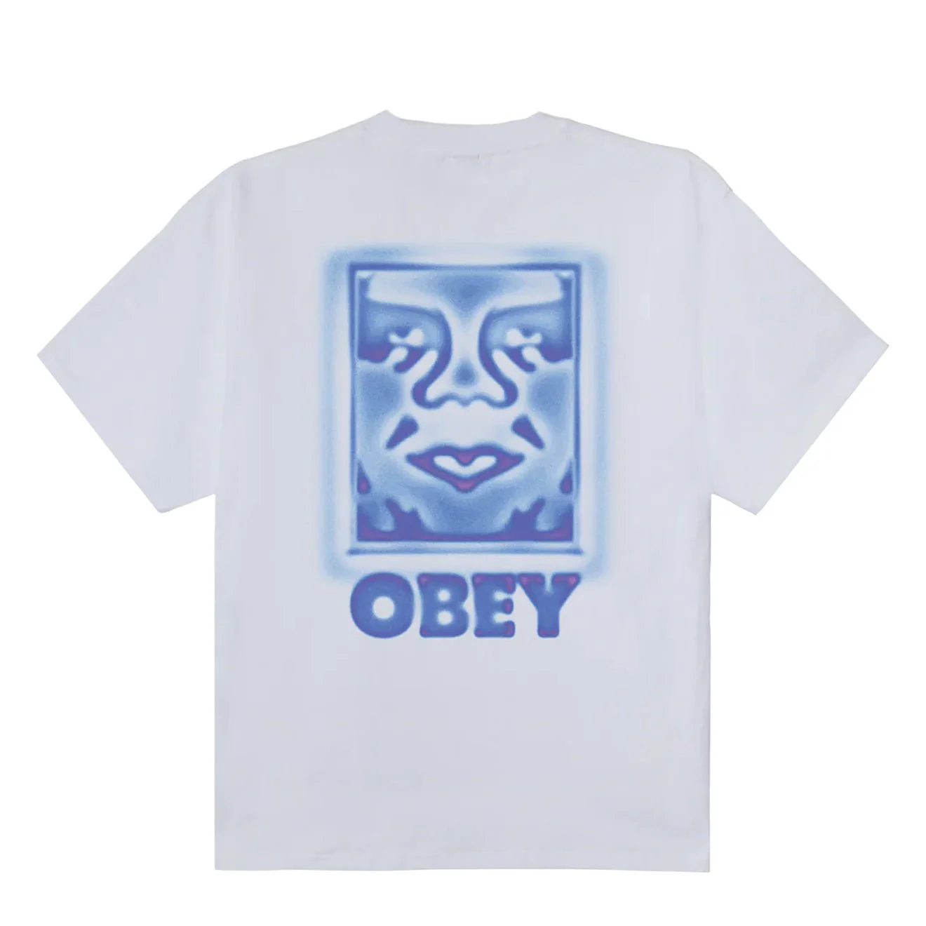Obey Heat Map Icon T-Shirt White - Image 2