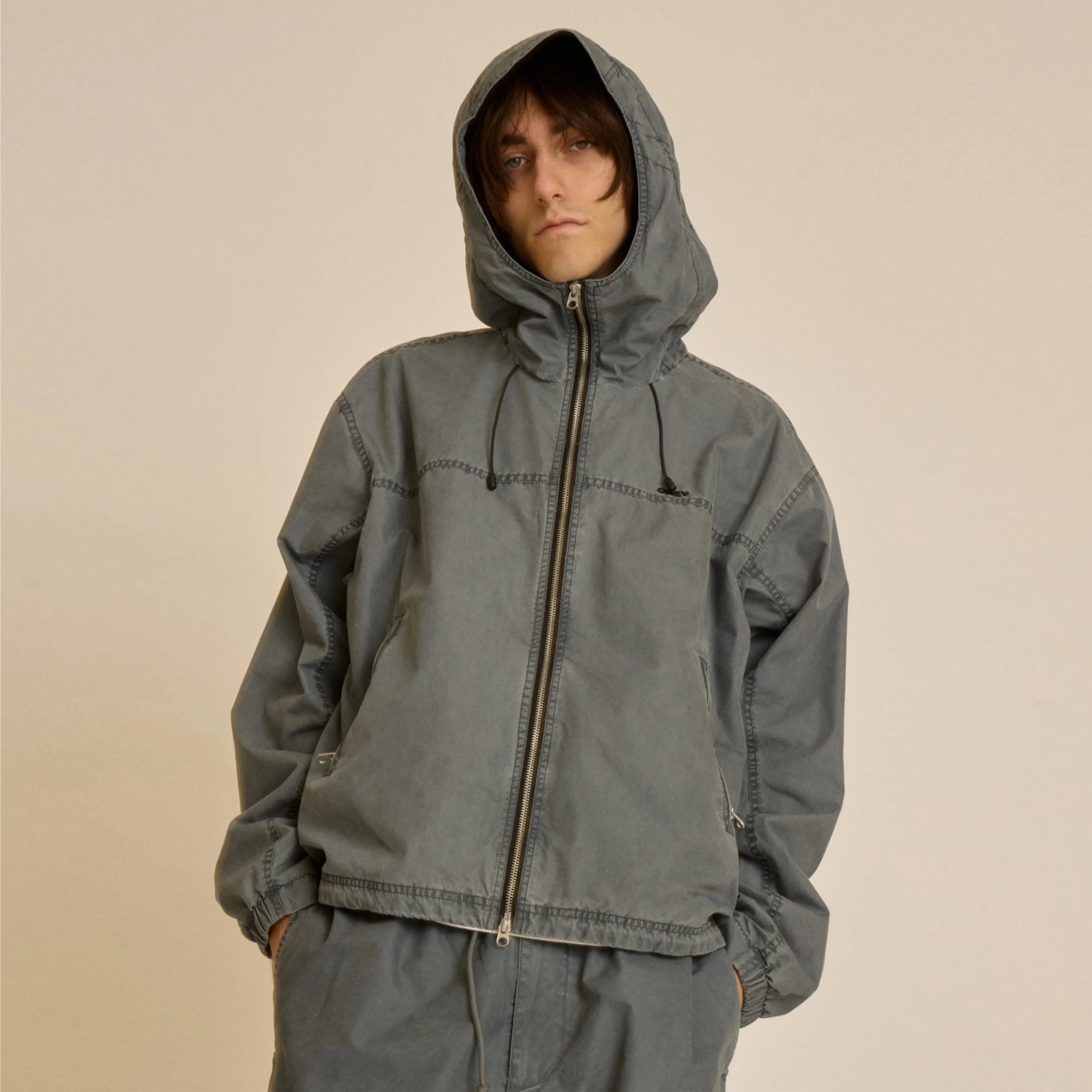 Obey Highland Jacket Pigment Anthracite - Image 3