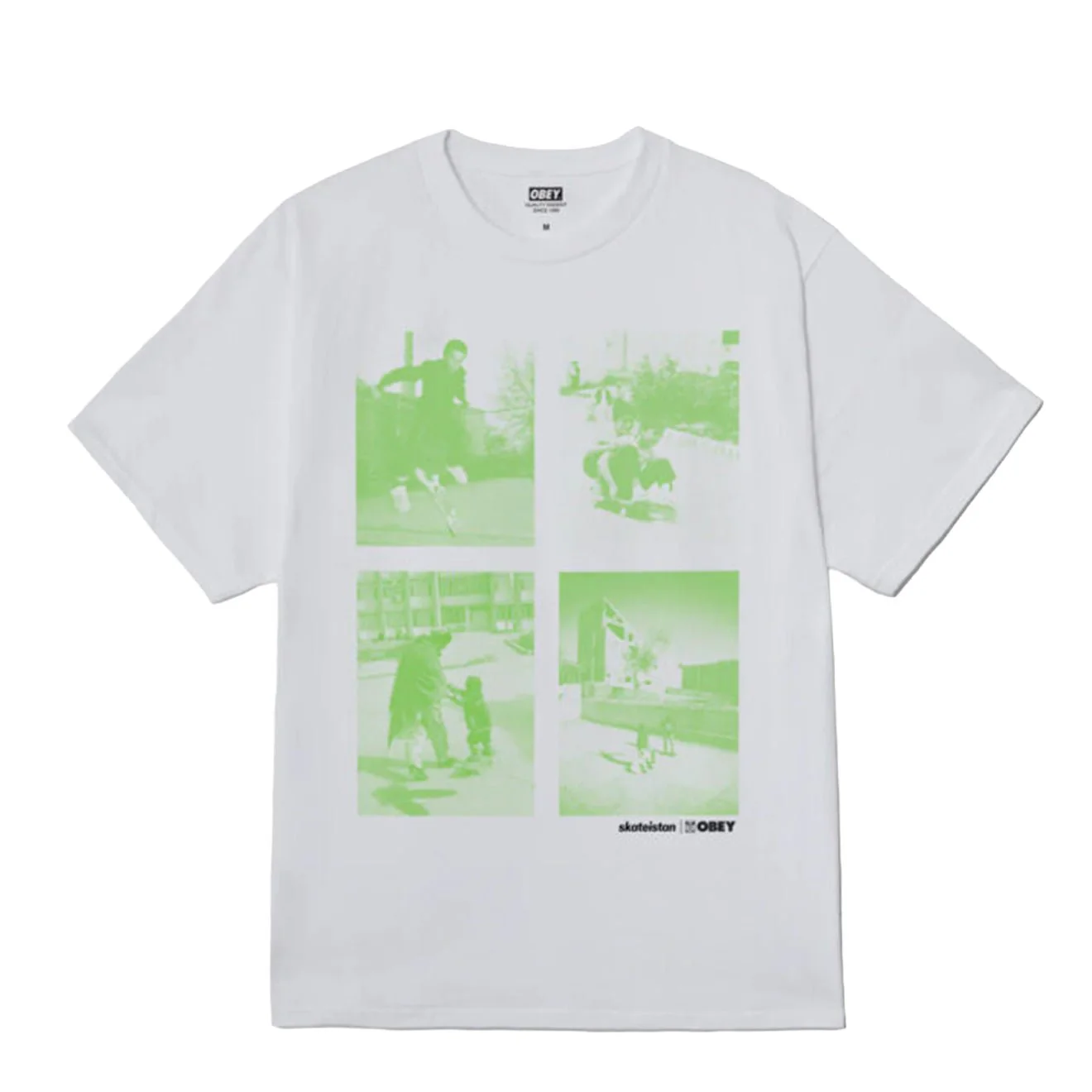 Obey Skateistan / Obey Child Photo T-Shirt White