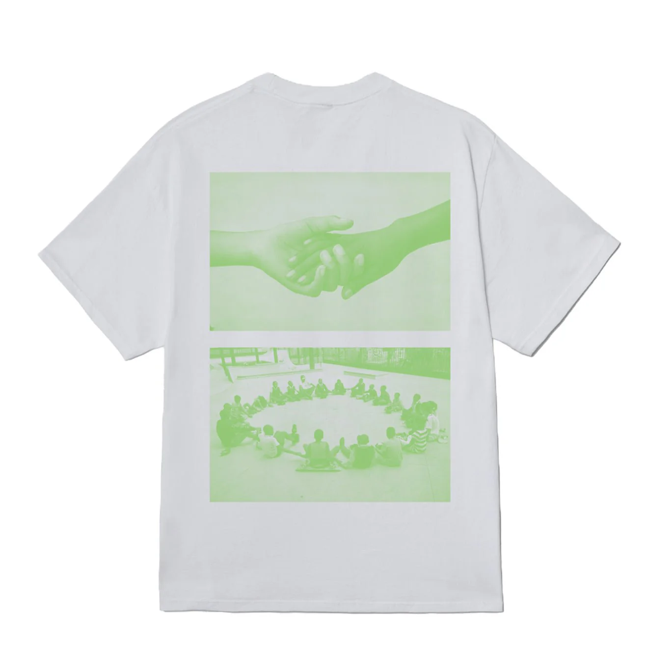 Obey Skateistan / Obey Child Photo T-Shirt White - Image 2