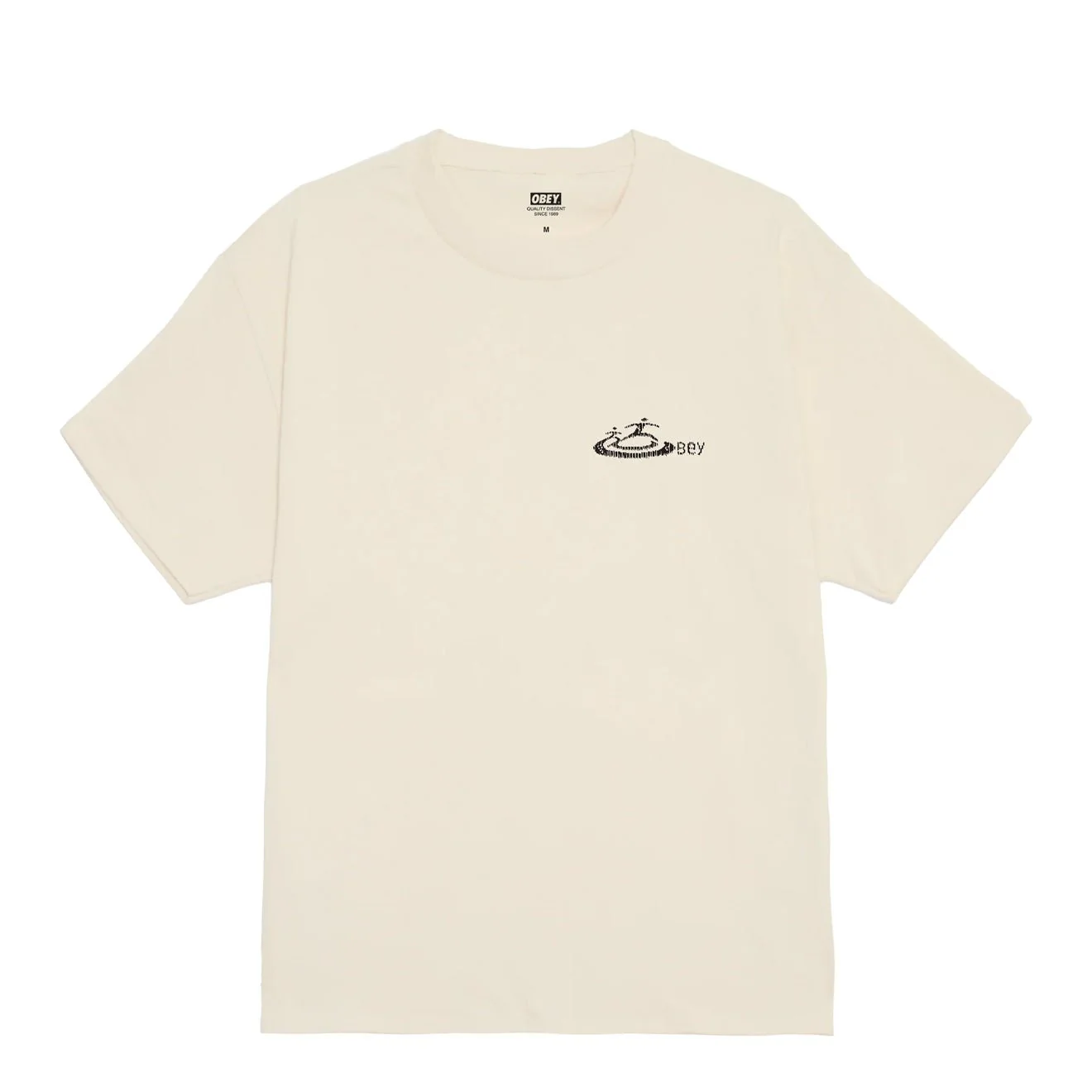 Obey The Rhythm S/S Tee Cream