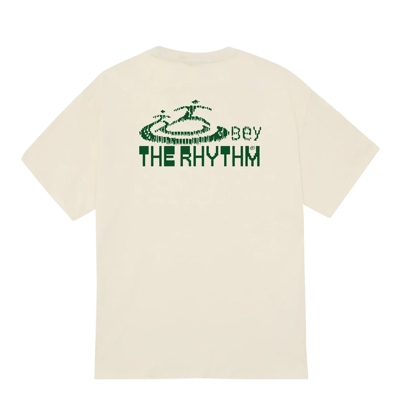 Obey The Rhythm S/S Tee Cream - Image 2