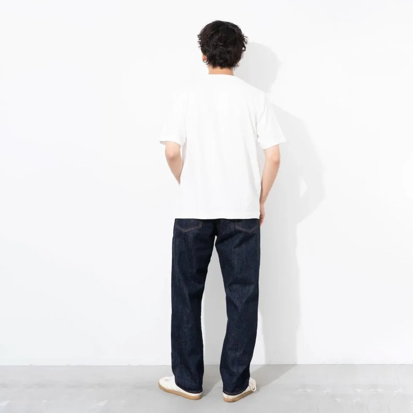 Ordinary Fits Loose Denim Jeans One Wash Indigo - Image 4