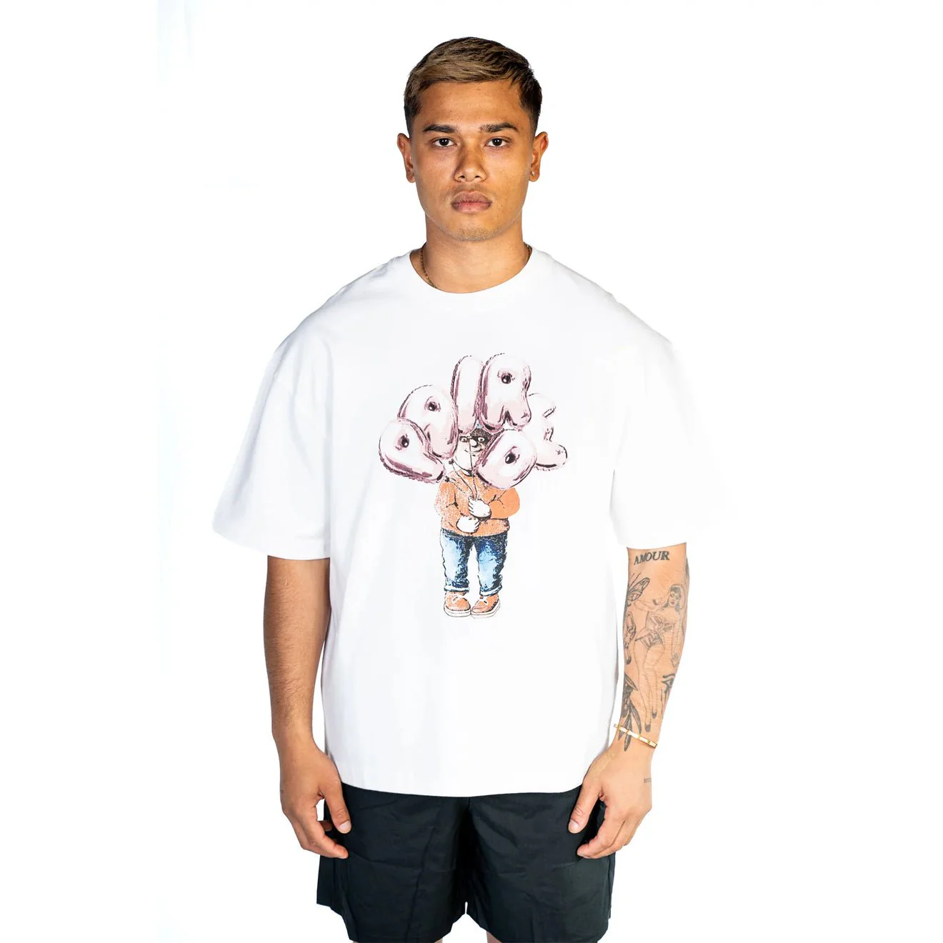 Paired Helium S/S Tee White - Image 3
