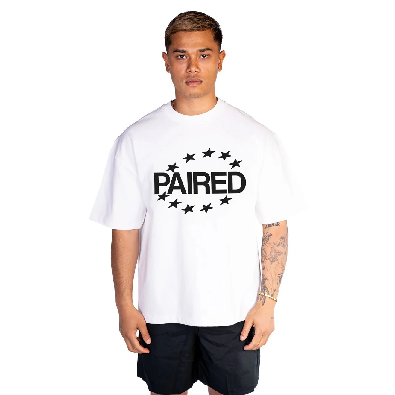 Paired Constellation S/S Tee White - Image 3