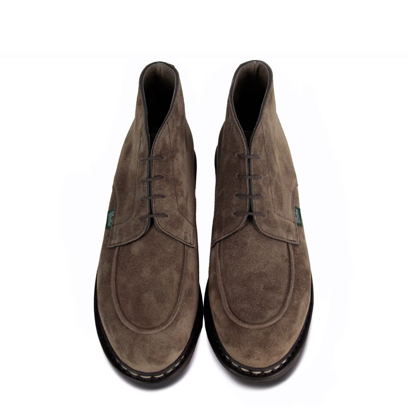 Paraboot Chambord Mid Shoes Velours Brun - Image 3