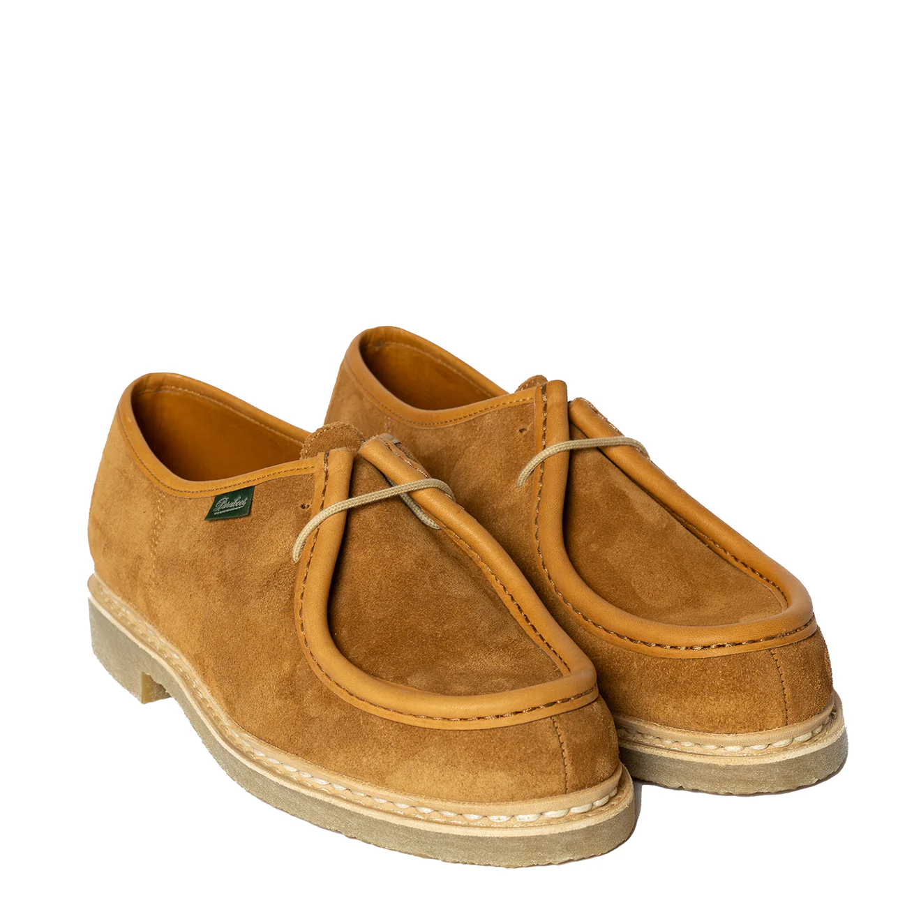 Paraboot Micka Shoe Suede Ario Honey / Vel Whisky - Image 3