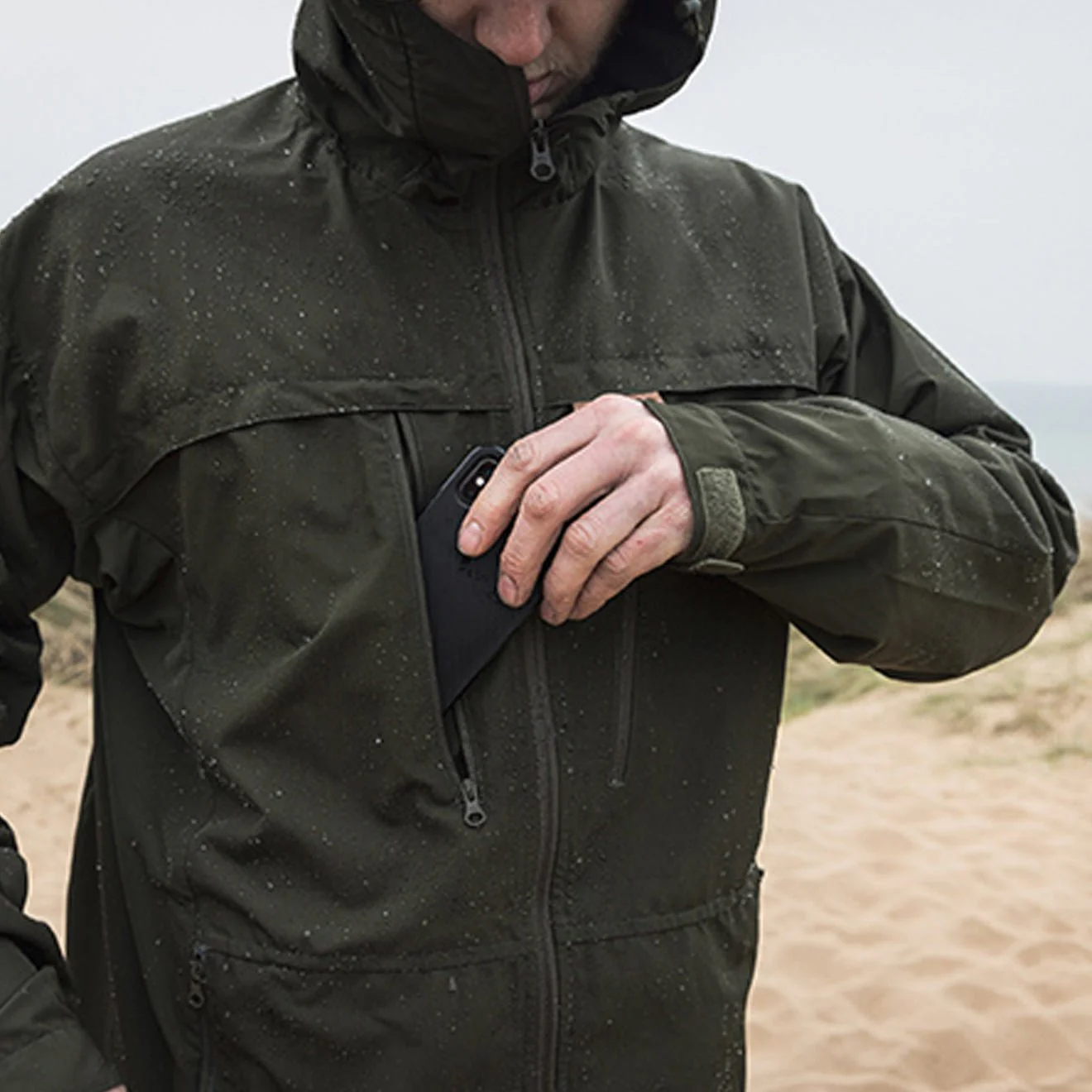 Paramo Bentu Windproof Jacket Moss - Image 6