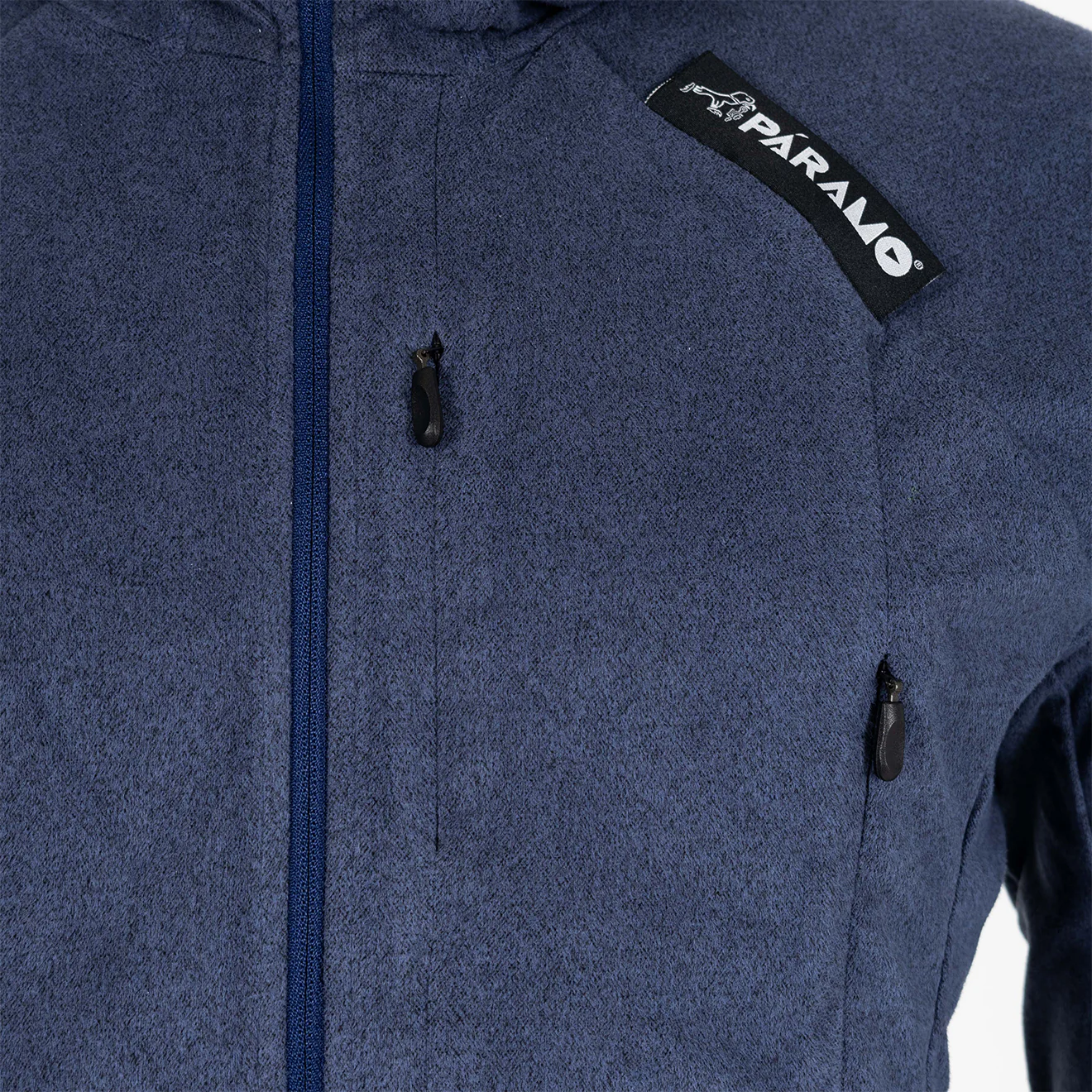 Paramo Enduro Fleece Hoodie Indigo Marl / Midnight - Image 3