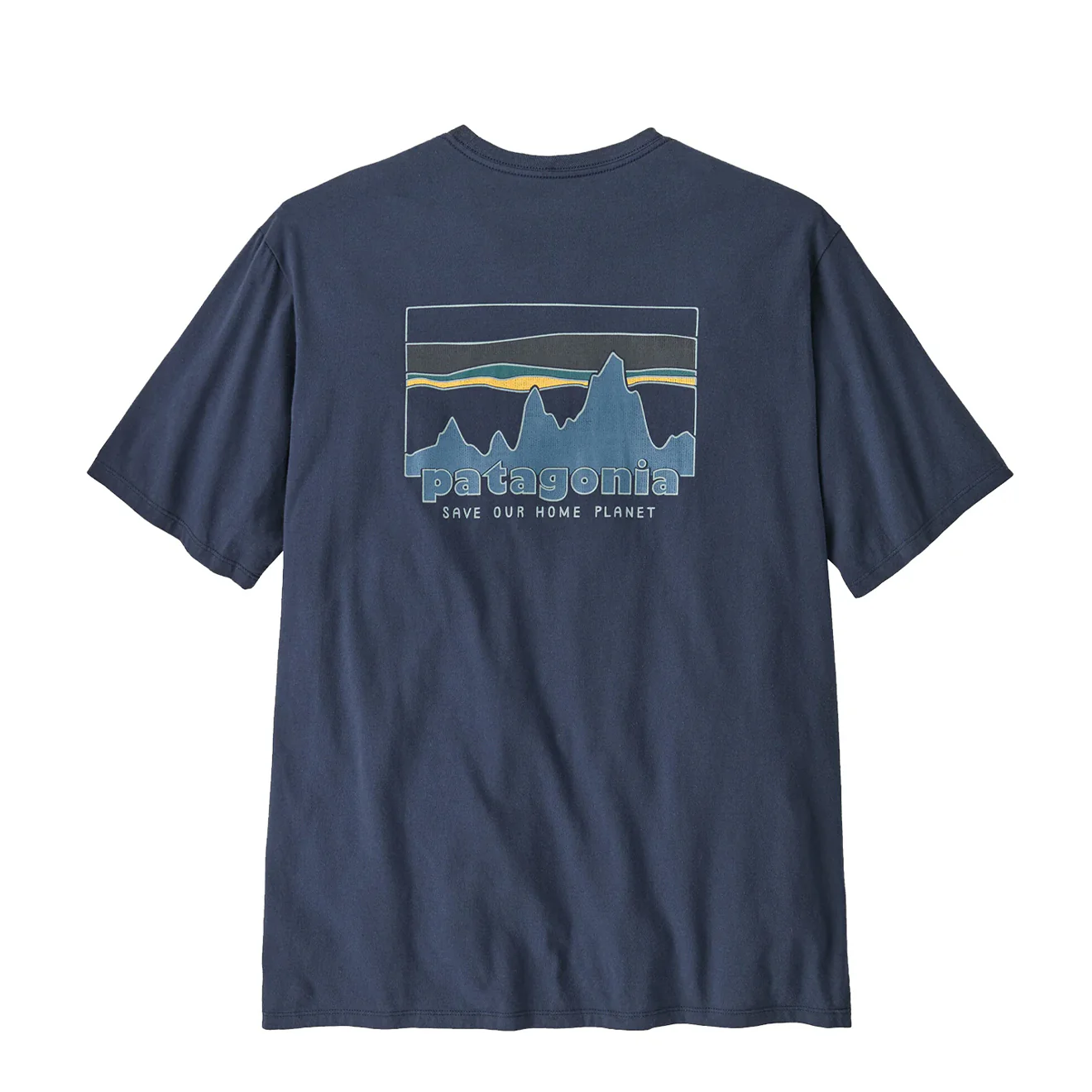 Patagonia '73 Skyline Organic T-Shirt New Navy