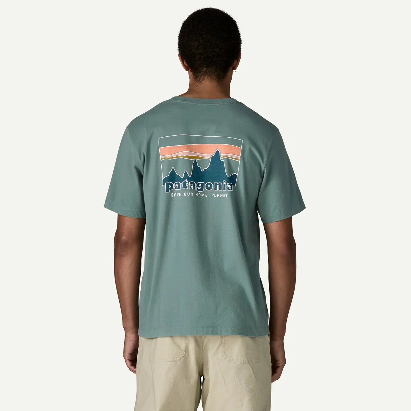 Patagonia '73 Skyline T-Shirt Ink Black - Image 4