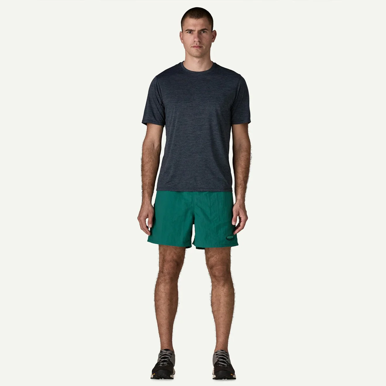 Patagonia Baggies Shorts 5 in. '95 Oval Logo Gem Green - Image 4