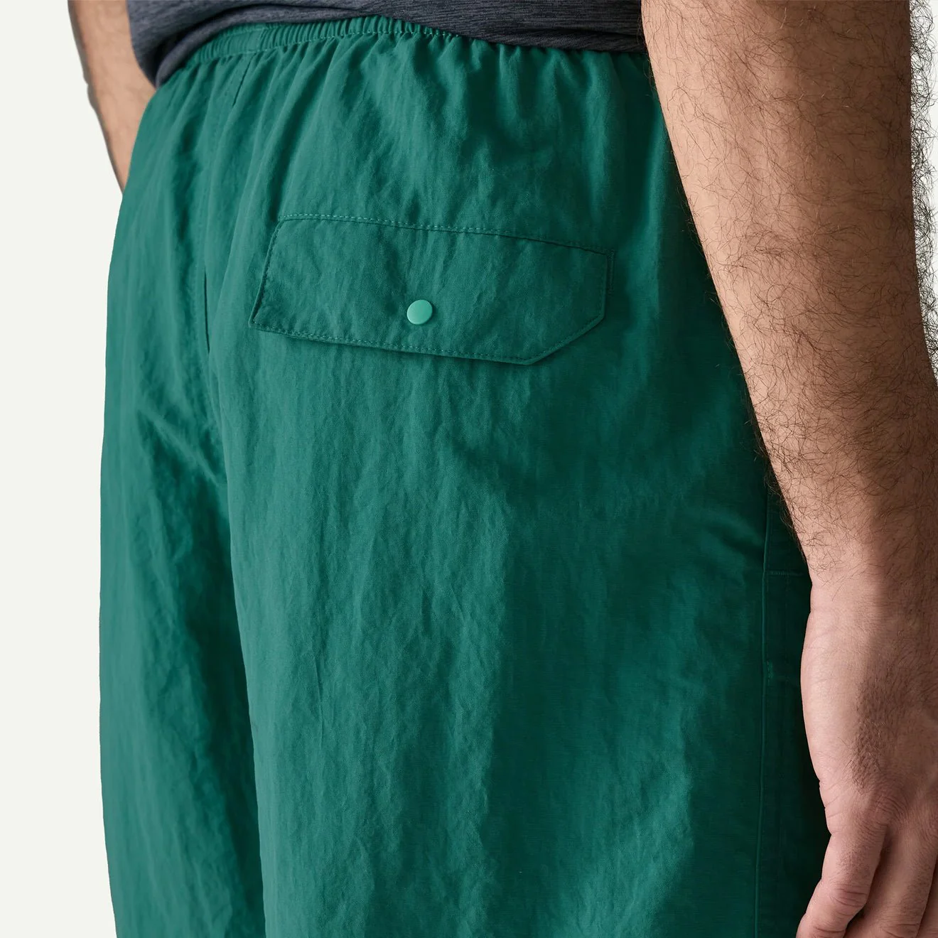 Patagonia Baggies Shorts 5 in. '95 Oval Logo Gem Green - Image 6