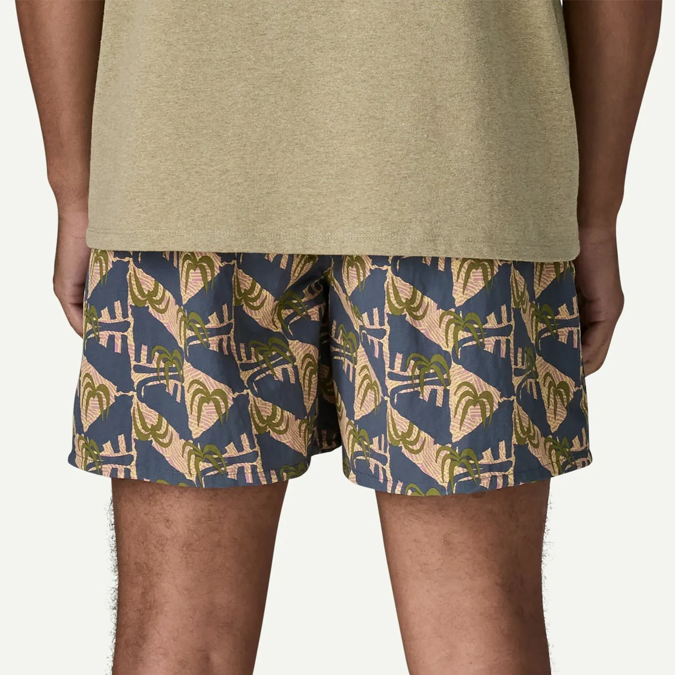 Patagonia Baggies Shorts 5 in. Jaguar Geo Dolomite Blue - Image 3