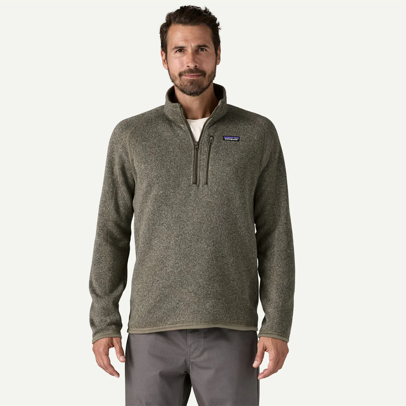 Patagonia Better Sweater 1/4 Zip River Rock Green - Image 2