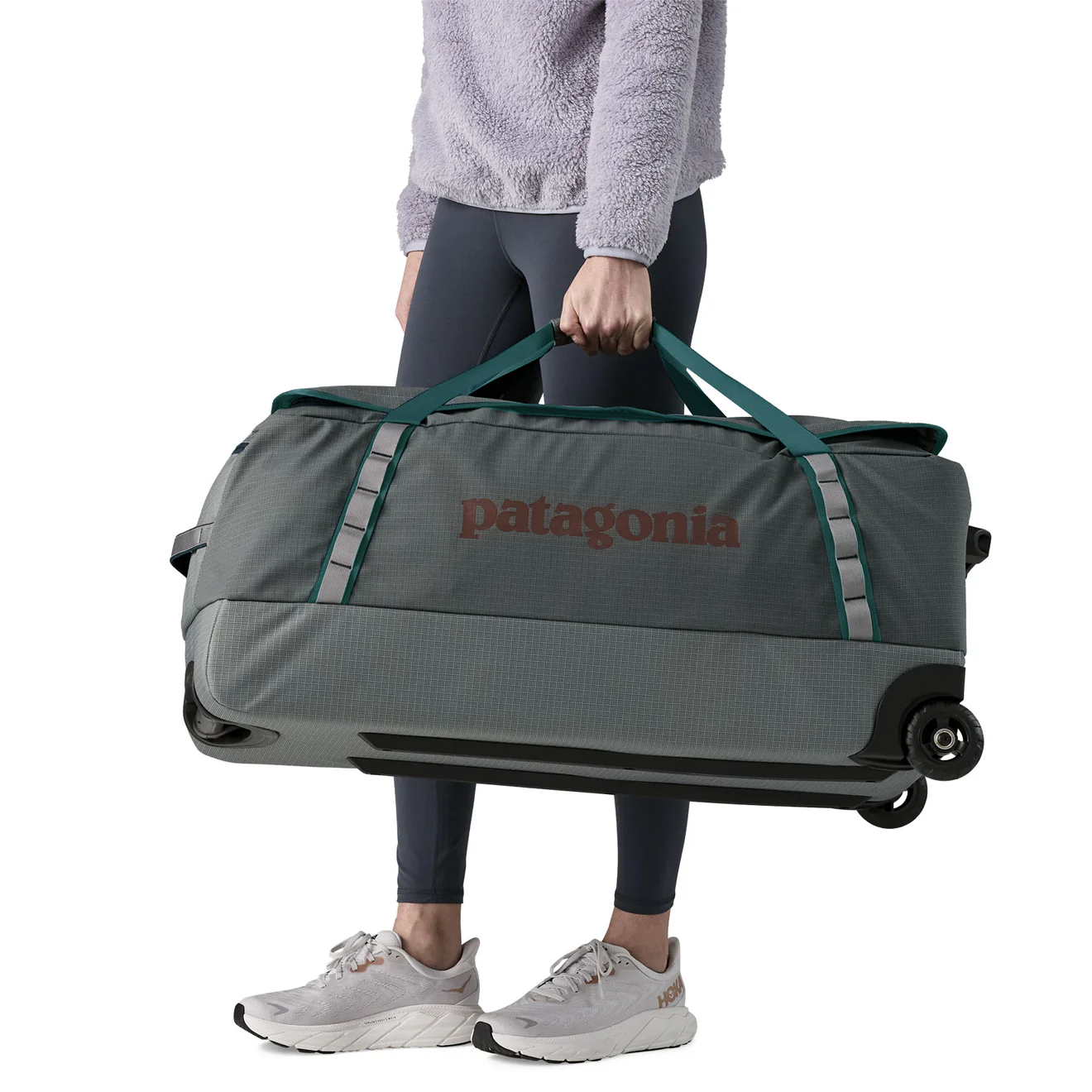 Patagonia Black Hole Wheeled Duffel 100L Noble Grey - Image 5