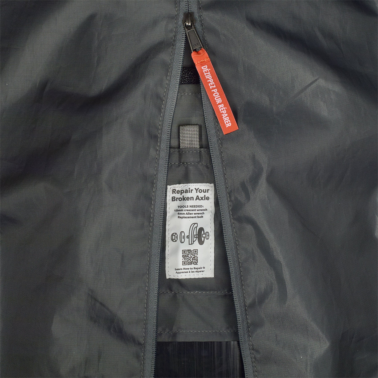 Patagonia Black Hole Wheeled Duffel 100L Noble Grey - Image 6