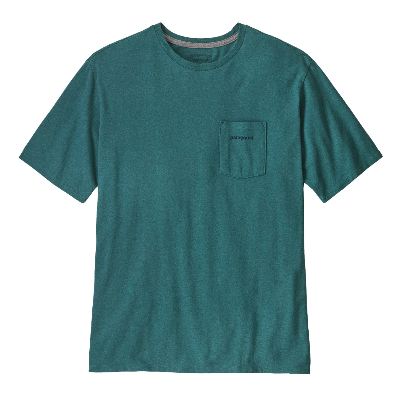 Patagonia Boardshort Logo Pocket Responsibili-Tee Wetland Blue