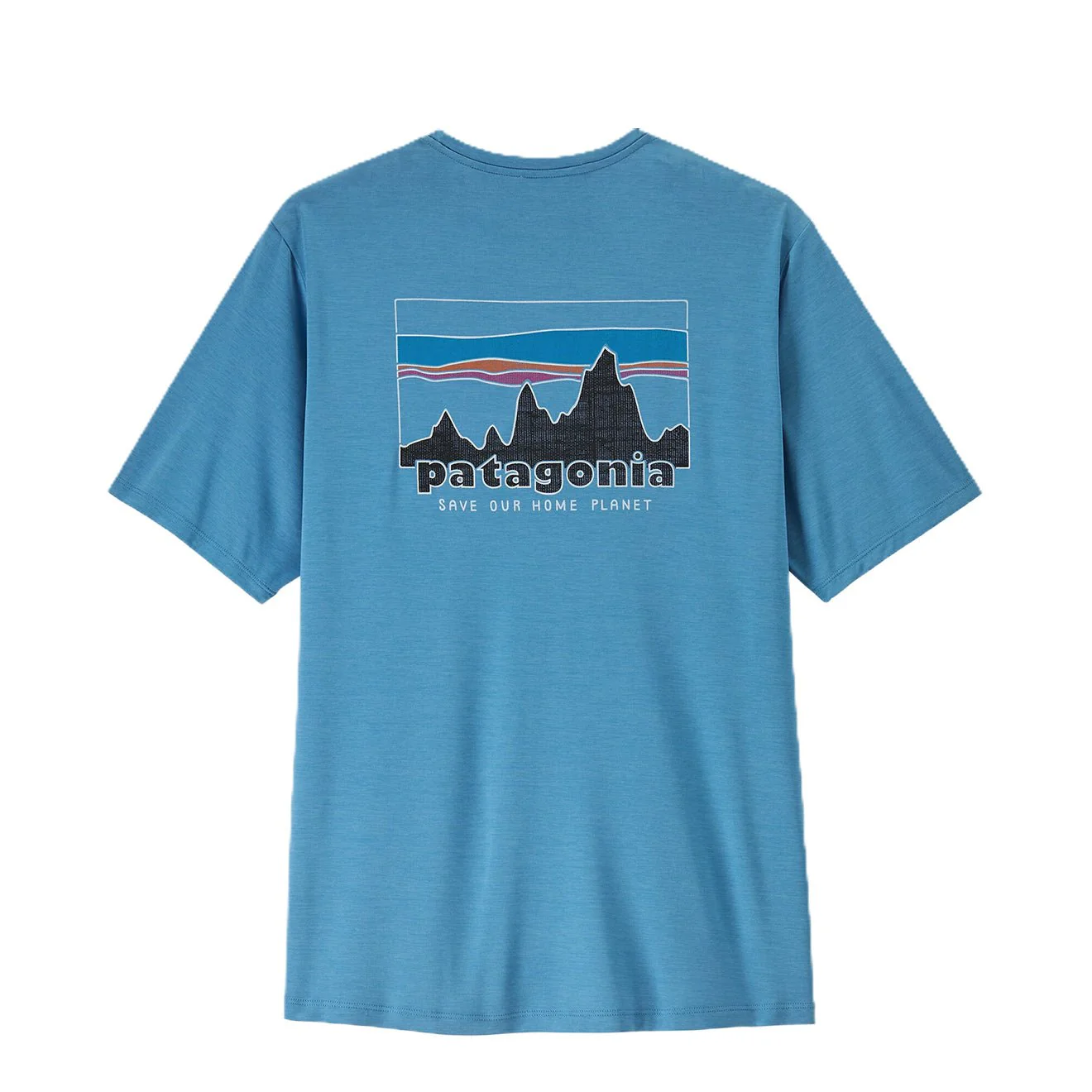 Patagonia Cap Cool Daily Shirt '73 Skyline Shore Blue Light Shore Blue X-Dye - Image 2