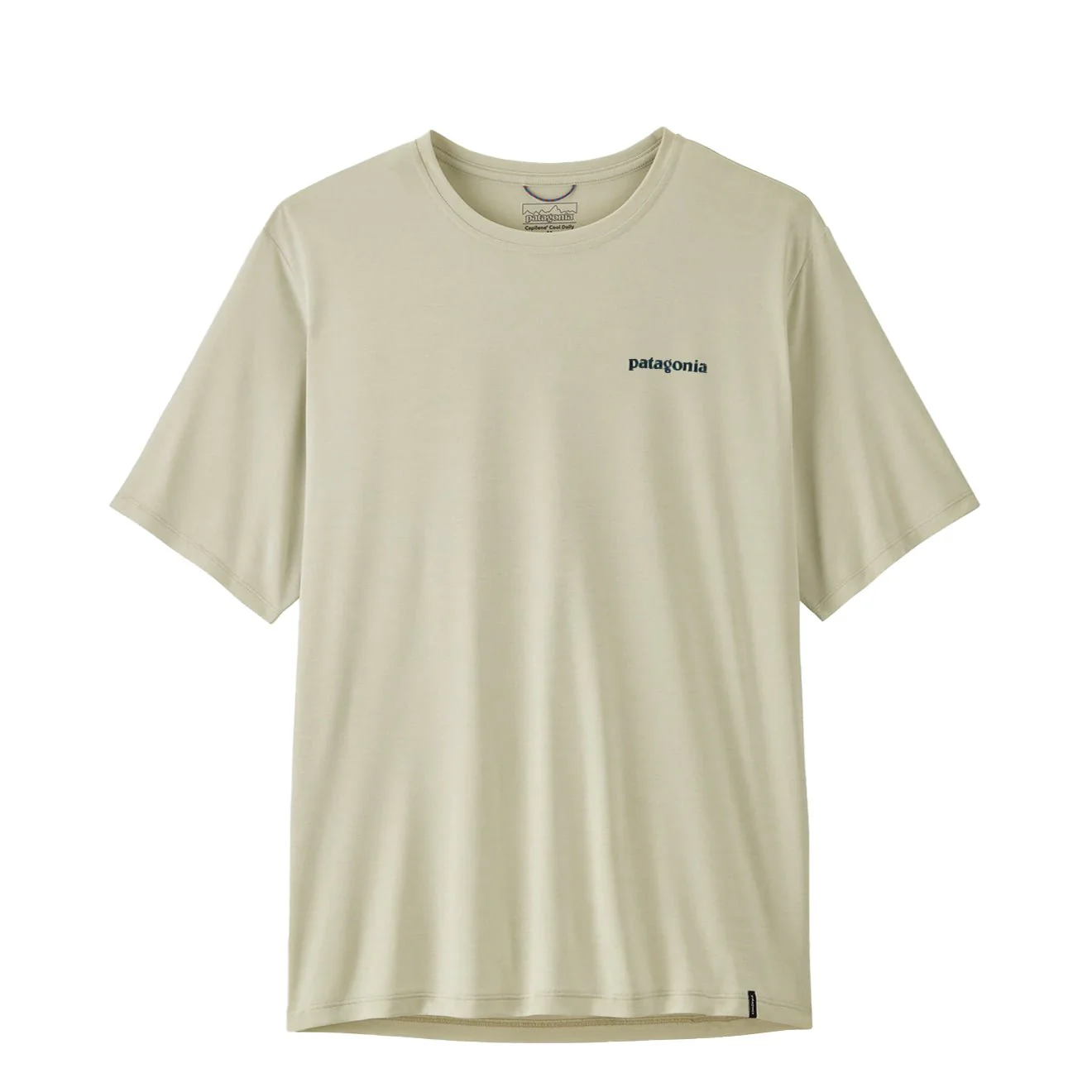 Patagonia Cap Cool Daily Shirt Boardshort Logo Dyno White