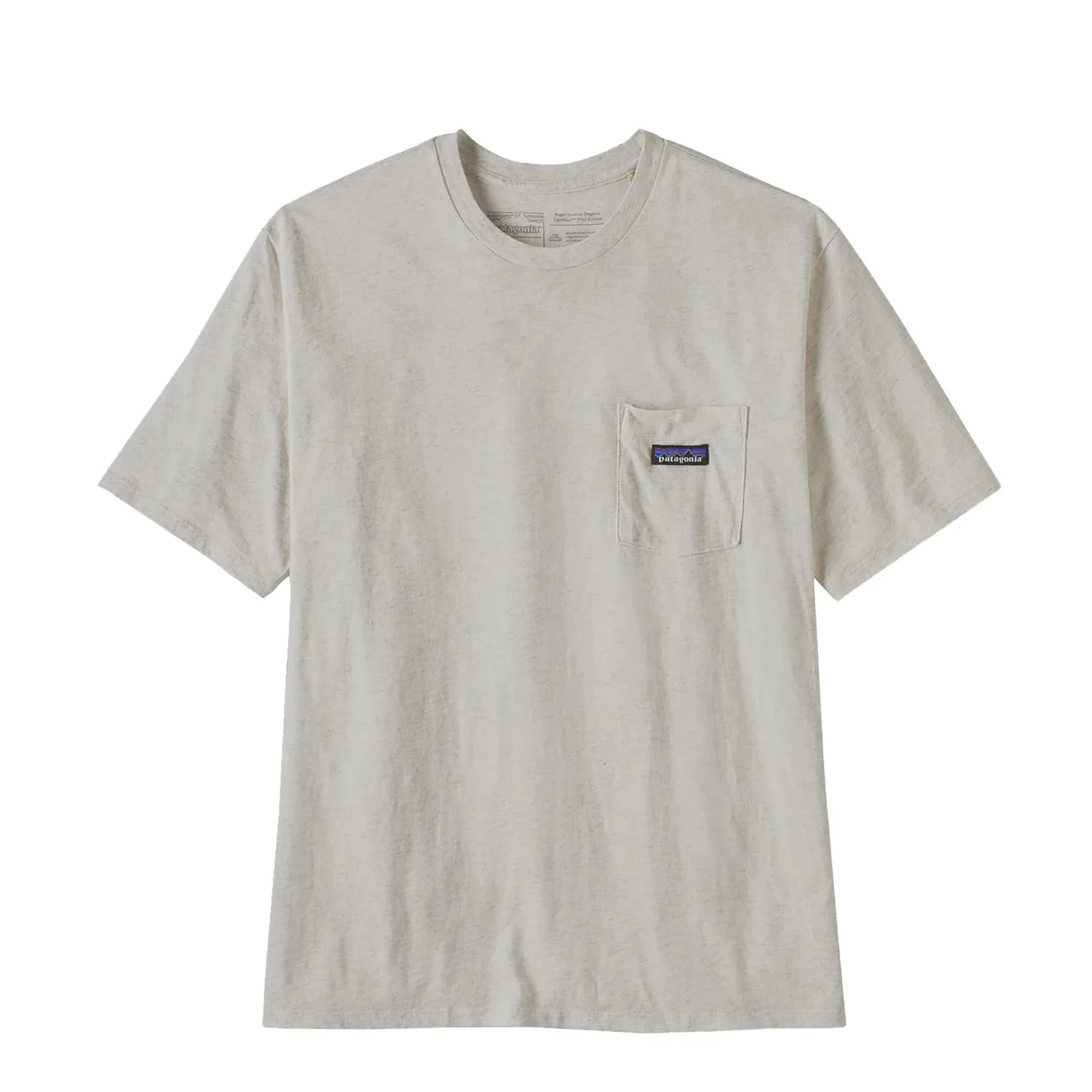 Patagonia Daily Pocket Tee Birch White