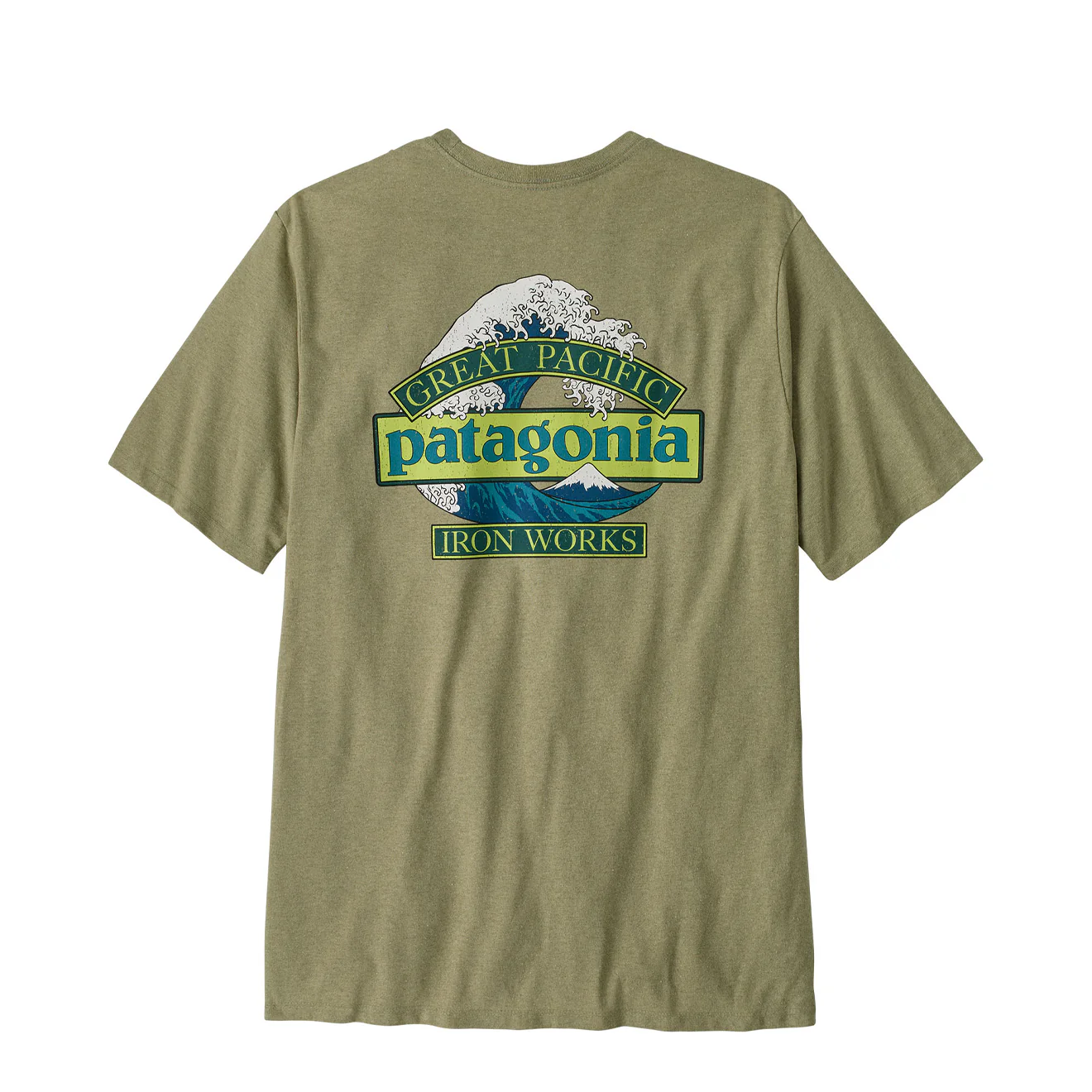Patagonia Great Waves Responsibili-Tee Gumtree Green - Image 2