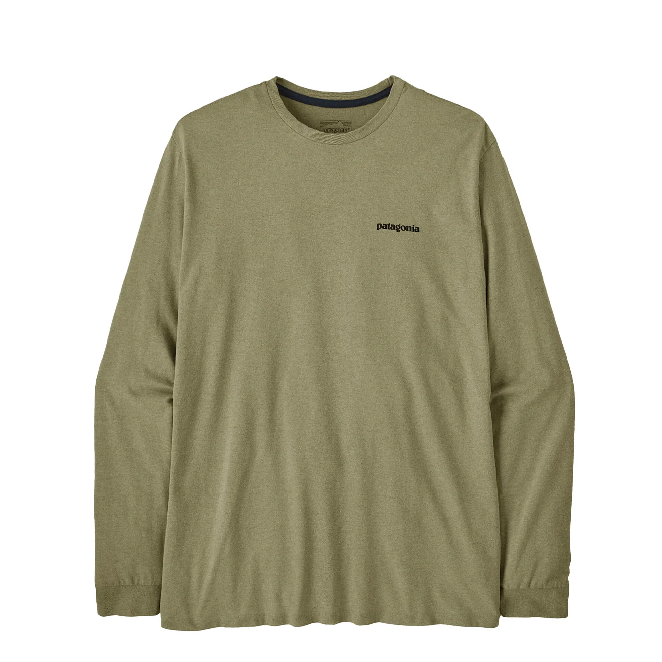 Patagonia L/S P-6 Logo Responsibili-Tee P-6 Outline Gumtree Green