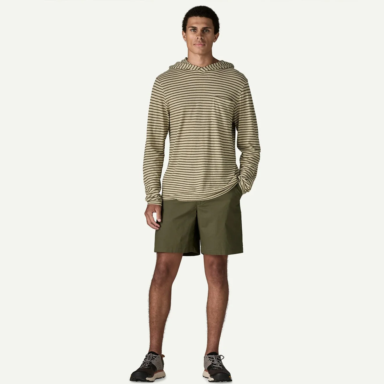 Patagonia LW All-Wear Shorts 8 in. Basin Green - Image 4