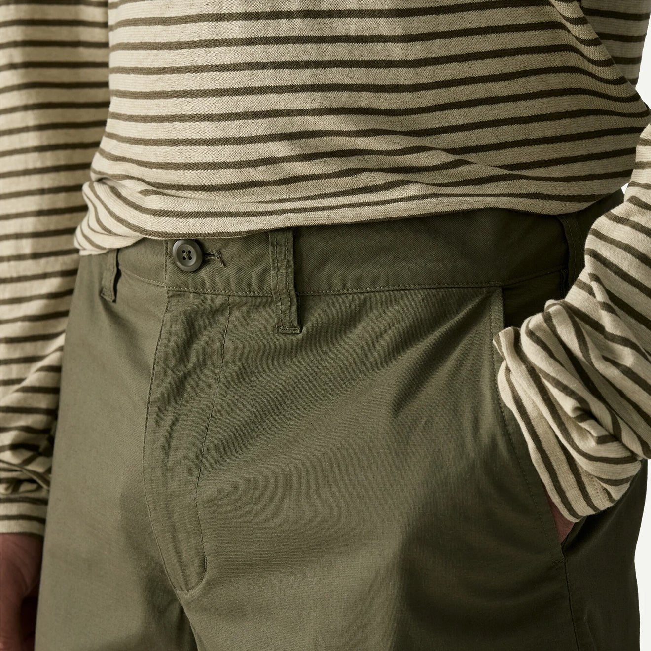 Patagonia LW All-Wear Shorts 8 in. Basin Green - Image 5