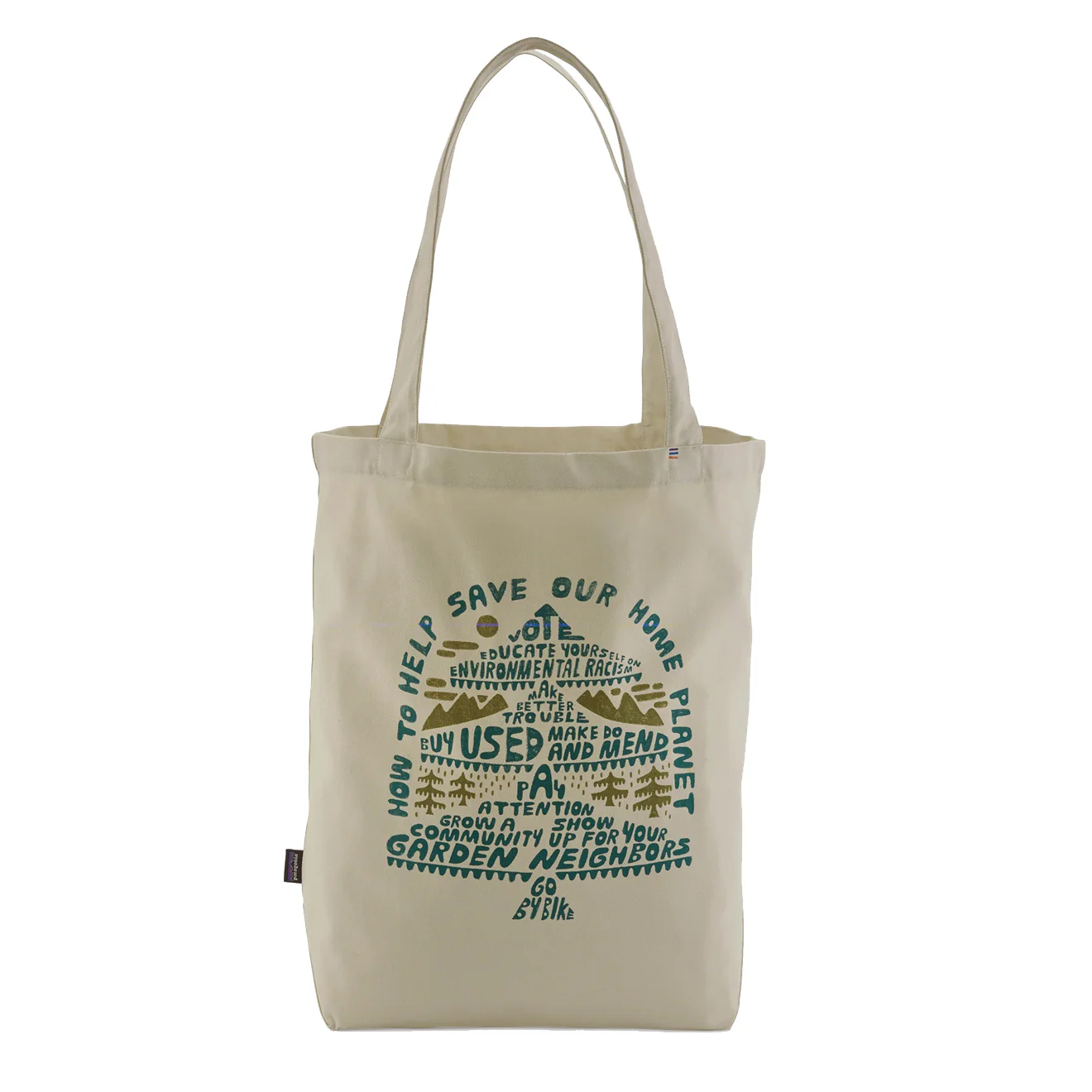 Patagonia Market Tote Bag How To Save Bleached Stone
