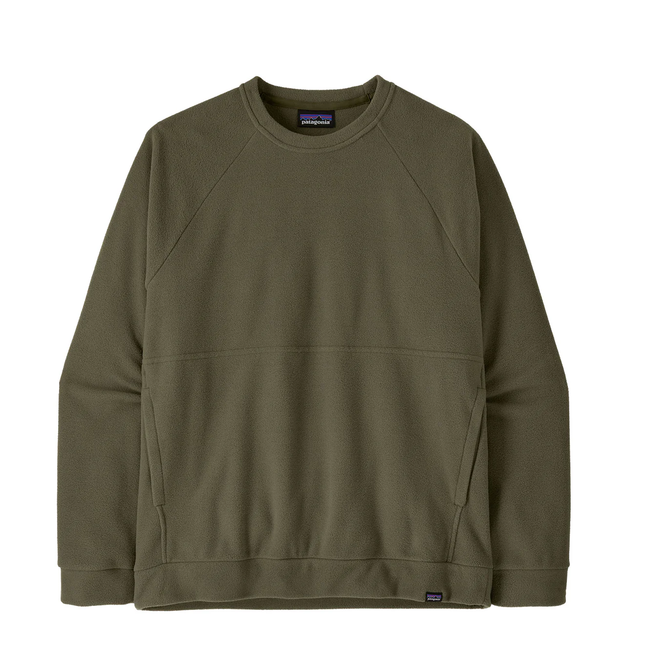 Patagonia Micro D Fleece Crewneck Basin Green