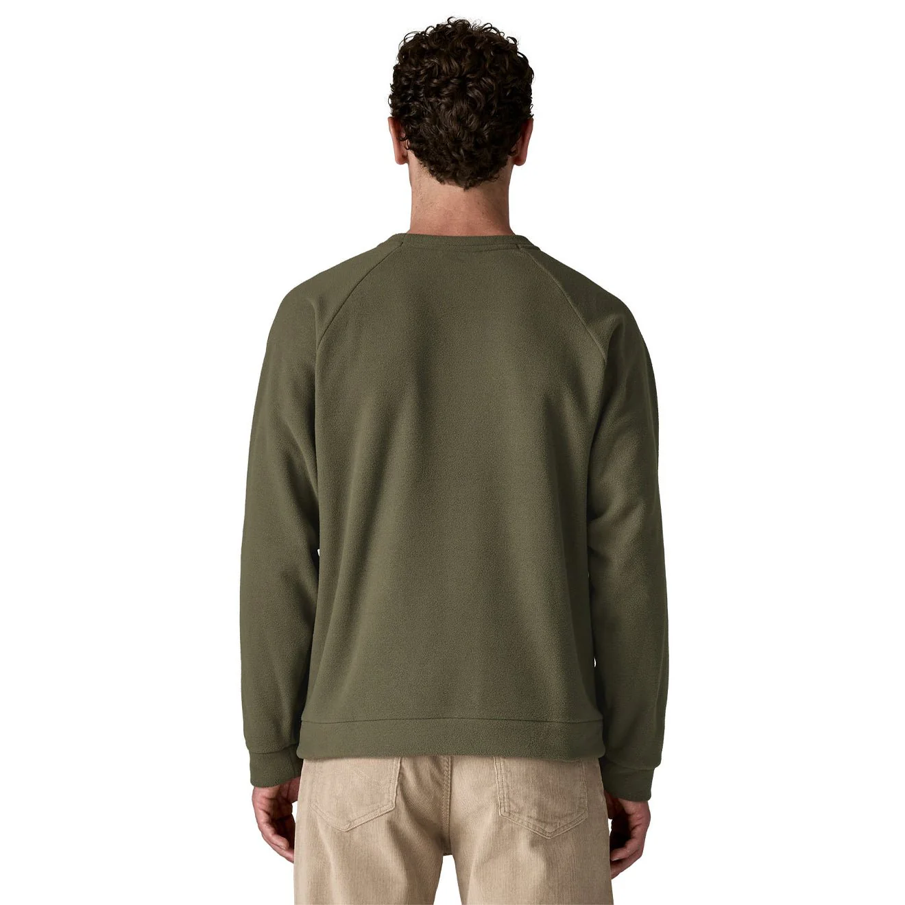 Patagonia Micro D Fleece Crewneck Basin Green - Image 3
