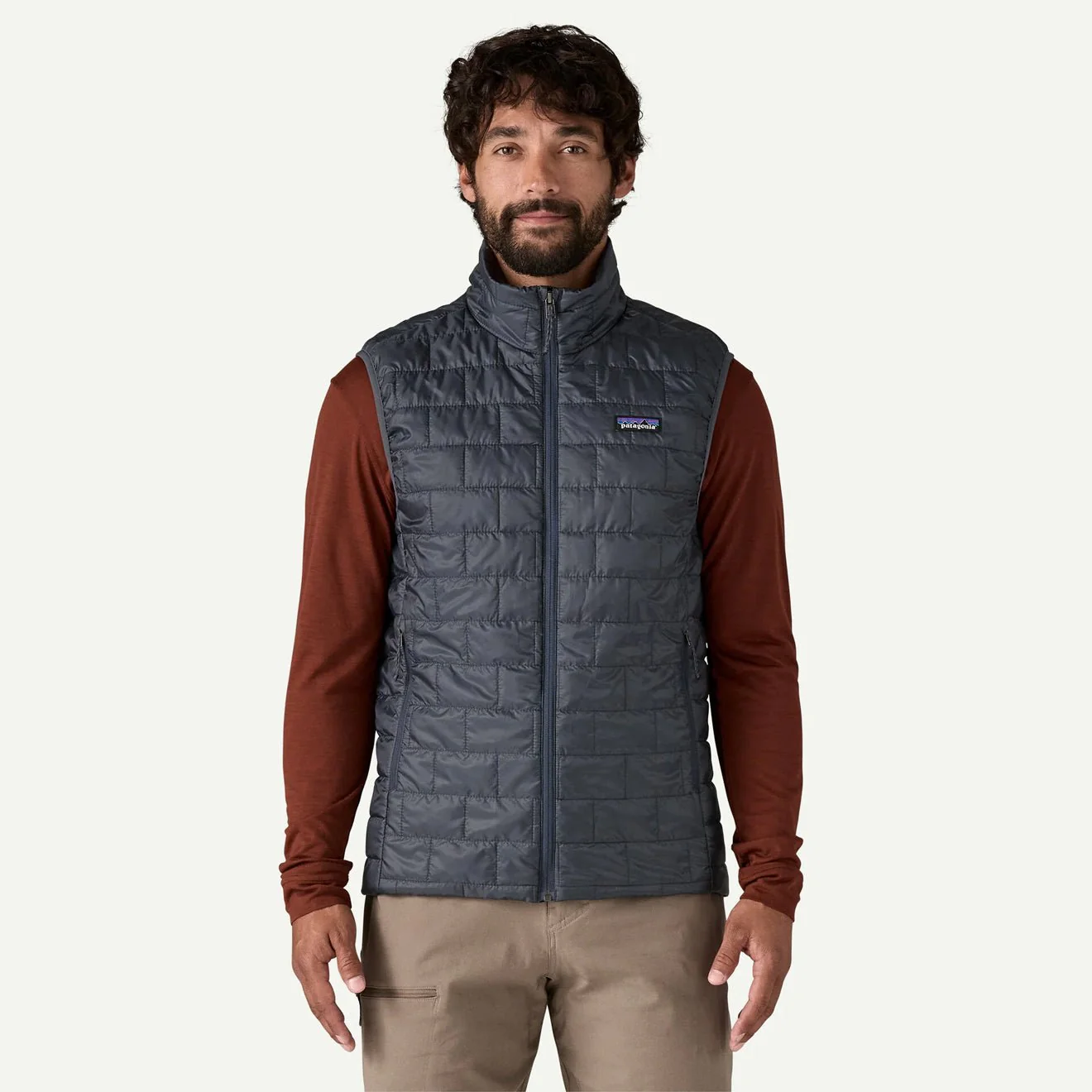 Patagonia Nano Puff Vest Smolder Blue - Image 2