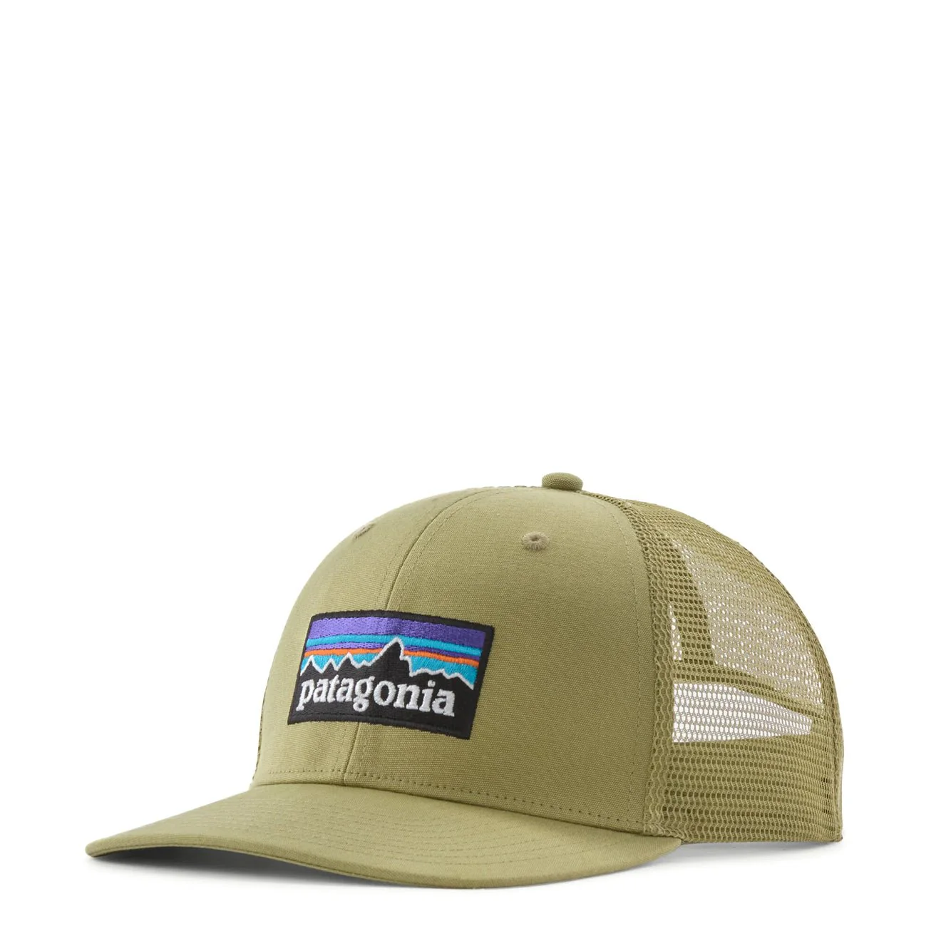 Patagonia P-6 Logo Trucker Hat Gumtree Green